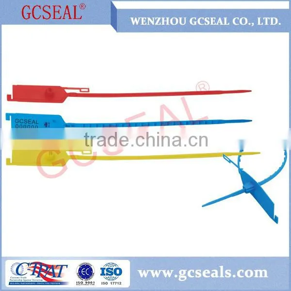 One Time Use Tear Off Plastic Security Seal for Transport