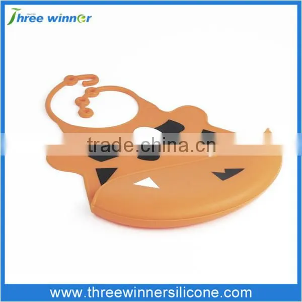 Custom Silicone Rubber Baby Bib Wholesale photo-3