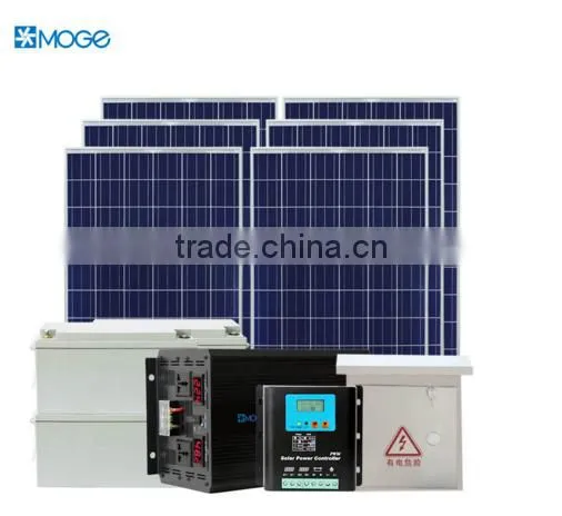 Moge 3kw High Configuration Portable Solar Home Irrigation System photo-2
