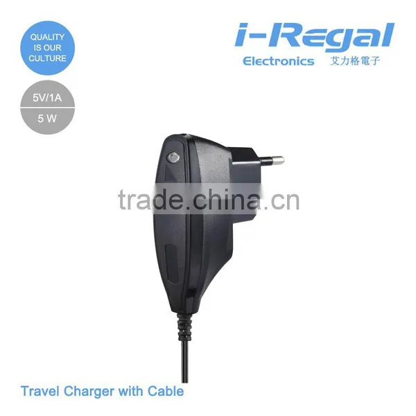 Factory Supply Travel Charger With Micro USB Model for Iphone+HTC+SAMSUNG photo-2