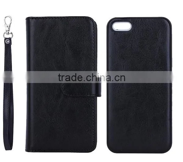 Factory Price PU Fur Magnetic Phone Case With Card Holder photo-3