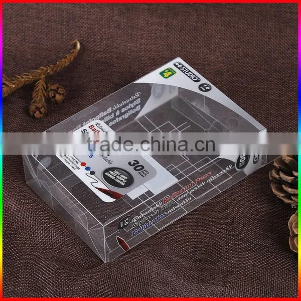 Hot Sale Products Fancy Printing Clear Pvc Box for Pen Packaging photo-2