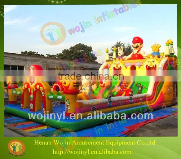 Giant Inflatable Super Mario Slide for Adult/giant Slip and Slide