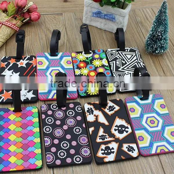 Custom Soft Pvc Luggage Tag/ Promotional Gifts Luggage Tags/cute Shaped Luggage Tags photo-2