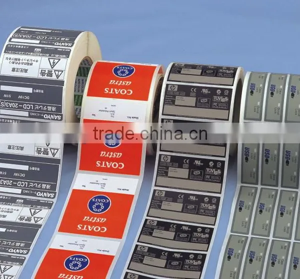 China Custom Paper Adhesive Label Stickers
