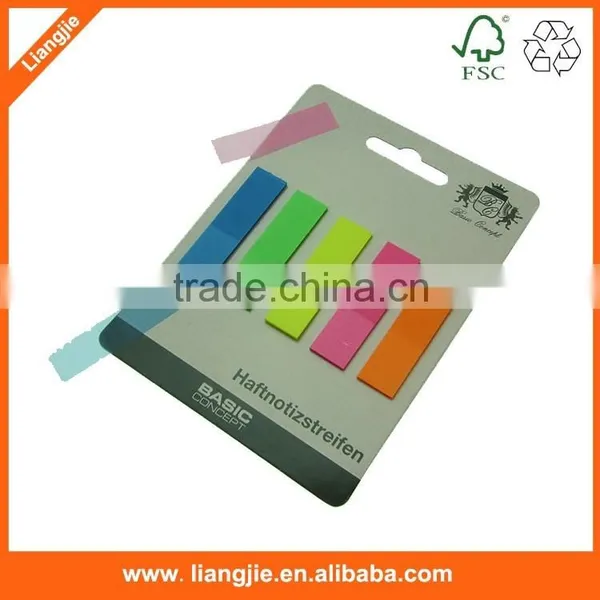 PET Sticky Tabs,PET Sticky Laber ,plastic Sticky Notes photo-2