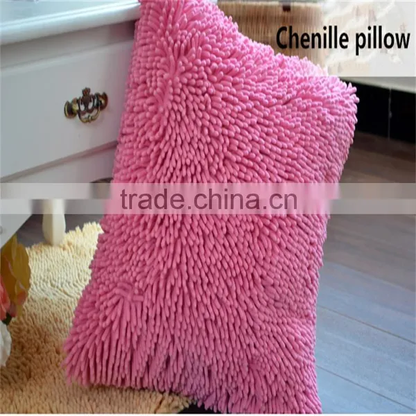 Chenille Plush Pillow