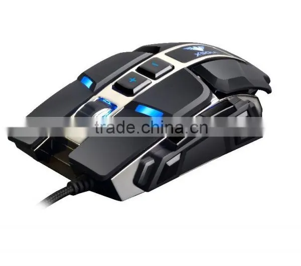 9 Buttons Detachable Wings and Prop Gaming mouse
