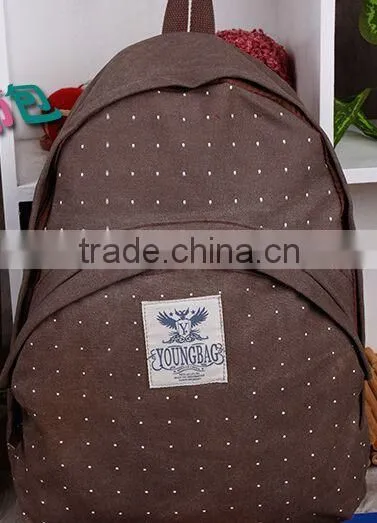 New Design Star Canvas Backpack in China Ready Goods photo-3