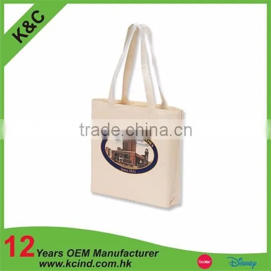 Sedex Audit Customized High Quality Cotton Tote Bag