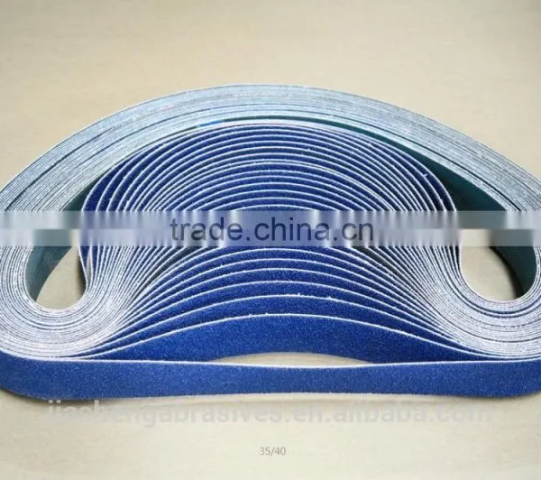 OU DOMINATE Zirconia Corundum Flexible Abrasive Cloth Backing Sandinf Belt Emery Belt For Metal Lots Size photo-4