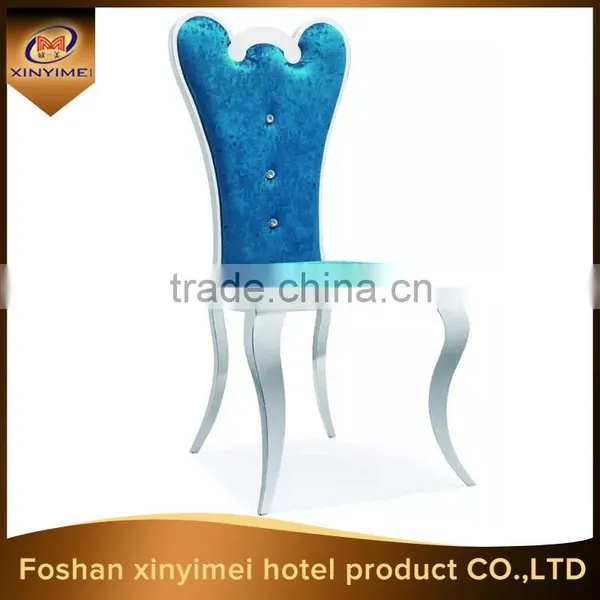 Wholesale New Design Modern Stainless Steel Chair for Dining Hall photo-3