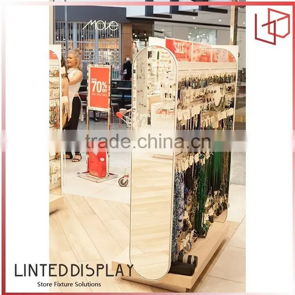 Shop Elegant Freestanding Rotating Ornament Display/hanging Ornament Display/slatwall Wood Display Stand for photo-4