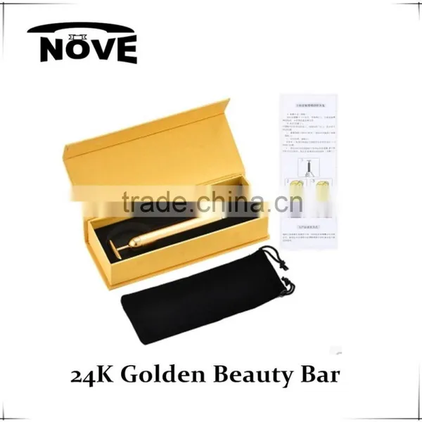 2016 Popular 24K Golden Anti-wrinkle Beauty Equipment For Women Energy Beauty Instrument photo-2