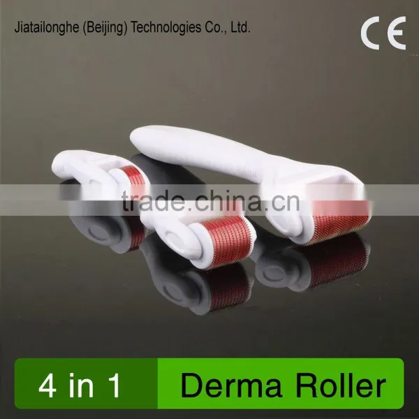 Body Roller 1200/720/300 Pins Stainless Micro Derma Roller Kits 4 in 1 Derma Roller DRS With the Lowest Price in China photo-4