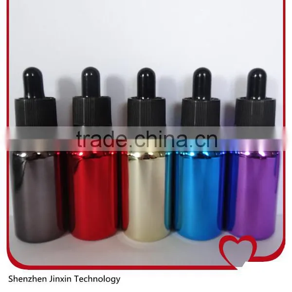 30ml Faded Color Glass Dropper Empty e Liquid Bottle With Childproof Tamper Proof Cap photo-4