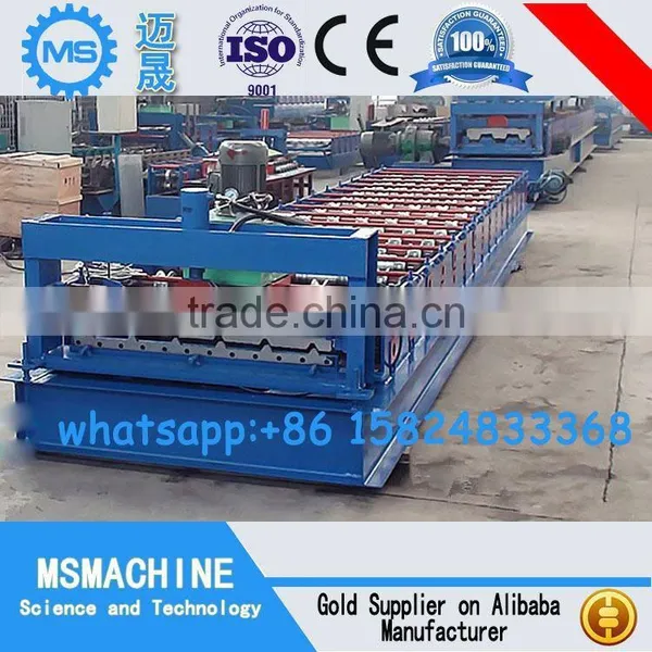 Automatic Tile Press for Double Layer Roll Forming Machine photo-6