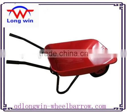 Green Tray 4-cu-ft. Folded Steel Wheelbarrow Wb4024 photo-3