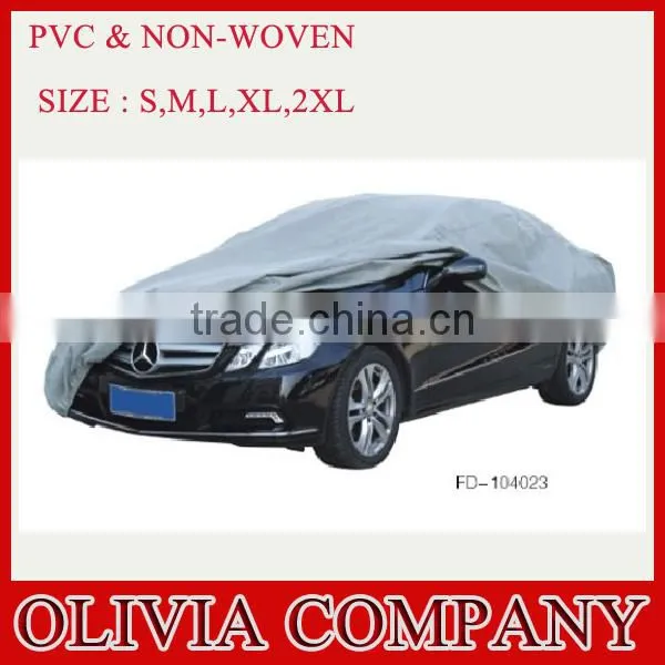 2015 Hot Sell Waterproof PEVA And PP Cotton Car Cover photo-3