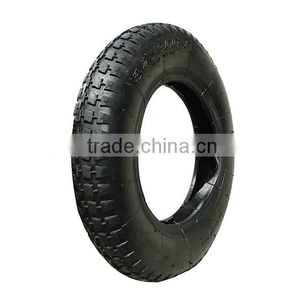 Natural Rubber Wheelbarrow Tire and Tube 3.25/3.00-8 photo-3