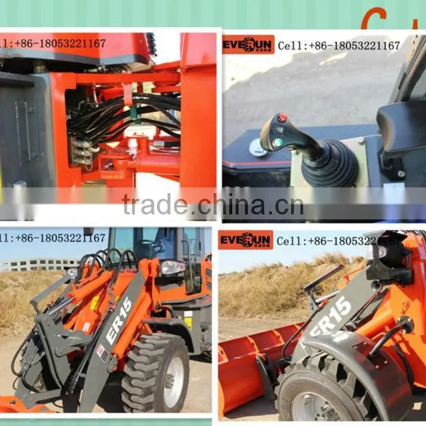 Everun Front End Loader Er15 With Euroiii Engine for Europe photo-4