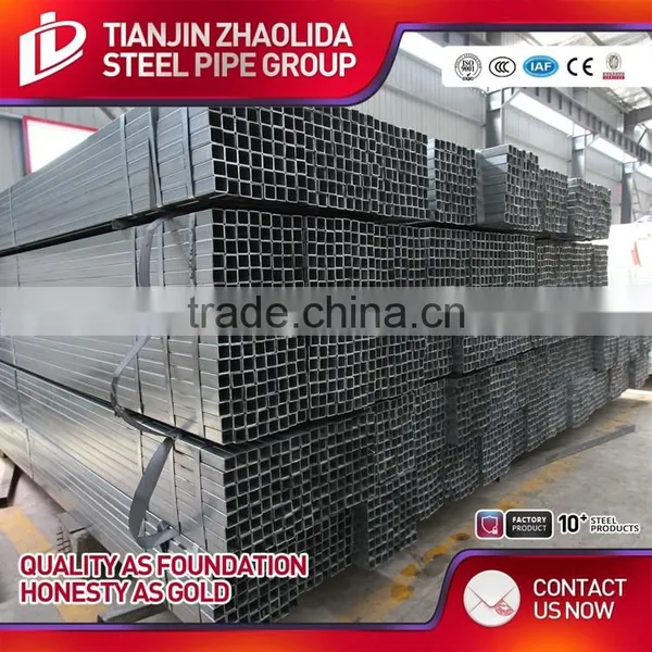 ASTM A500 Hot Dipped Galvanized Square & Rectangualr Steel Hollow Sections Price per Ton photo-4
