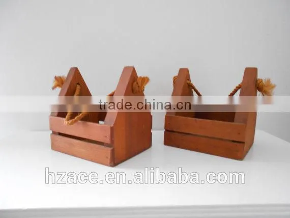 Geometric Wooden Planter - Modern Hanging Planter - Modern Hanging Planter photo-2