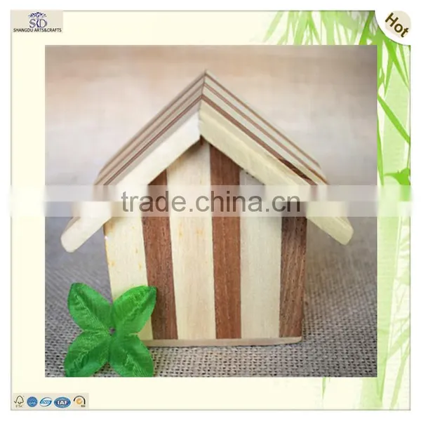 Caoxian Shangdu Arts Crafts Diy Mini Spliced Birdhouses photo-3