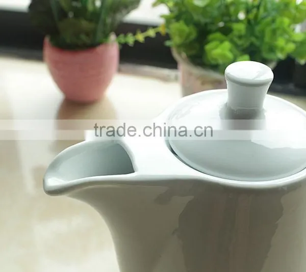 Factory Direct Wholesale Biscuit Case Porcelain Coffee Pot With Lid photo-3