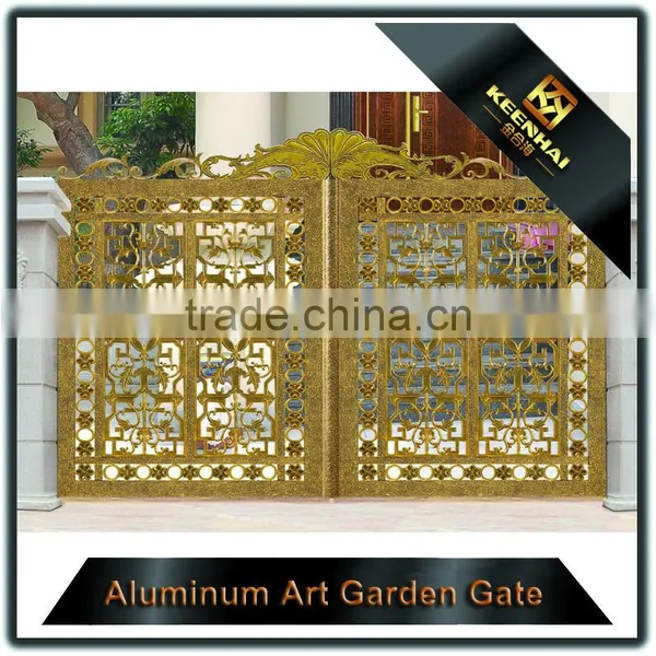 Latest House Aluminum Main Entrance Gate Design for Villa photo-3