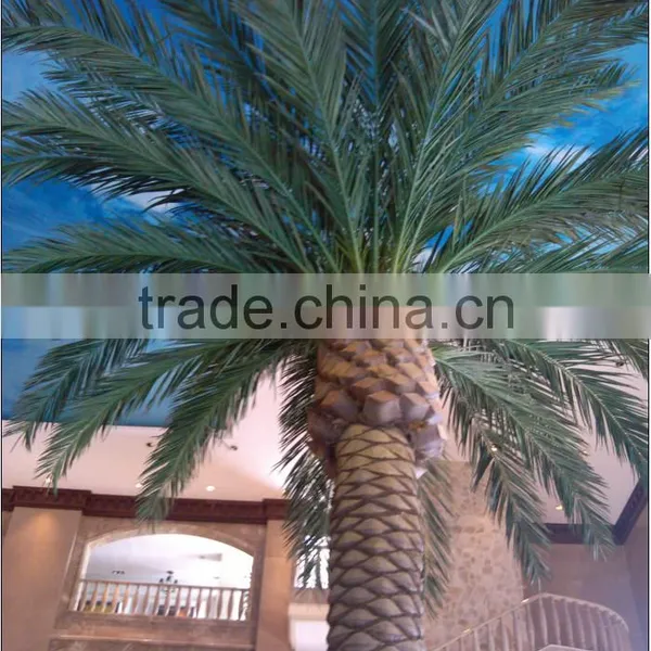 Brand Name Artificial Date Palm Tree Fiberglass Tree Sale Indoor Decoration photo-2