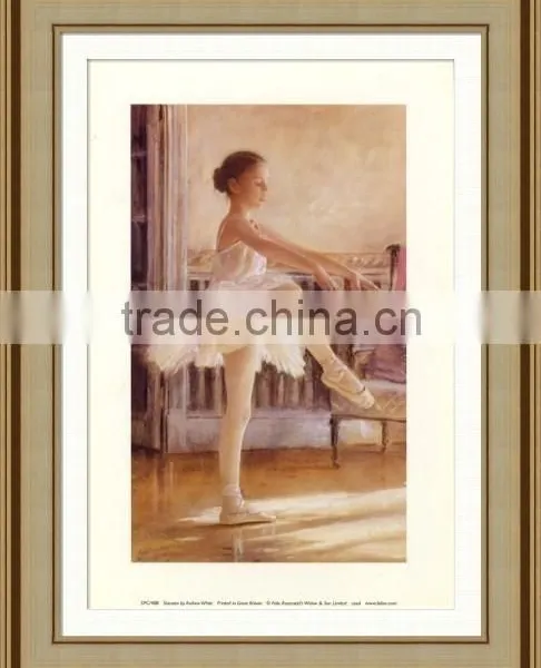 Ballet Dancer Oil Painting