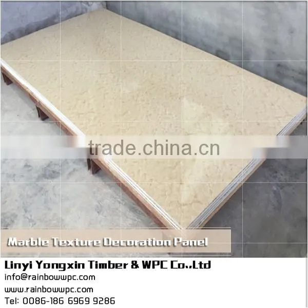 Marble Texture Waterproof WPC Board / Panel With PVC Film for Interior Decoration BIfrost Brand photo-2