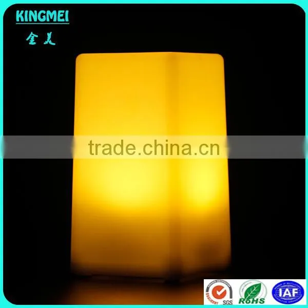 Rechargeable Indoor RGB Colors Changing Luxury Plastic Round Led Bar Table Lamp photo-3