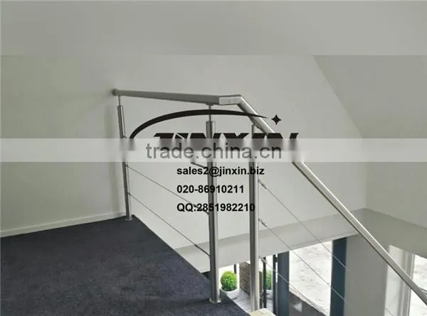 JINXIN 304/316/316L Good Looking Stainless Steel Cable Railing Systems Cable Railing Hardware photo-2