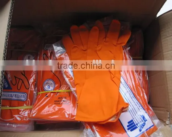 Latex Gloves Dip Spray Flock Liner From DDsafety photo-2
