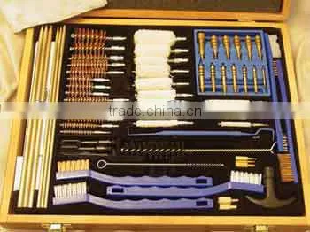High Quality Gun Cleaning Kit in Wooden Box photo-6