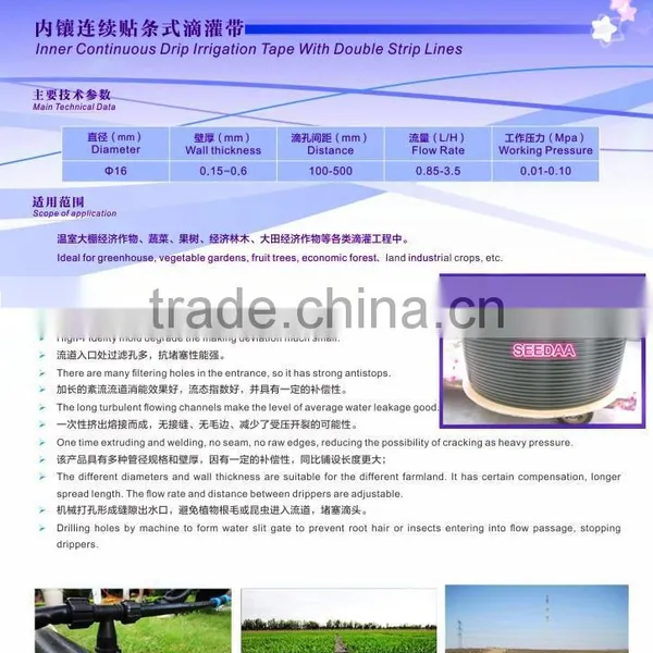 Irrigation Drip Tape With Double Lines photo-6