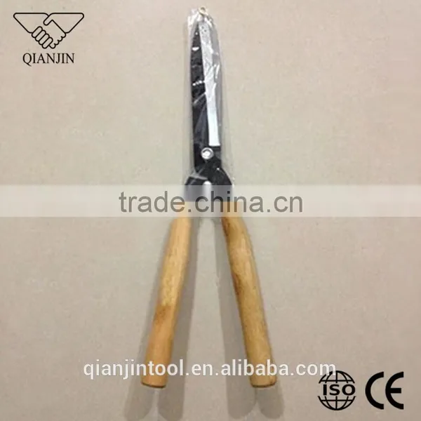 Whole Forged Stainless Steel High Quality Oak Wooden Handel Garden Scissors photo-5