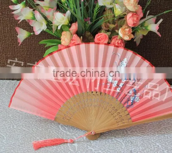 Japanese Bamboo Cloth Fan Wholesale photo-3