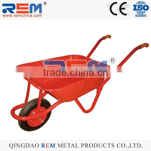 Garden Handling Equipments WheelBarrow WB5208 Russia Middle East Central Asia Solid Wheel 3.00-7