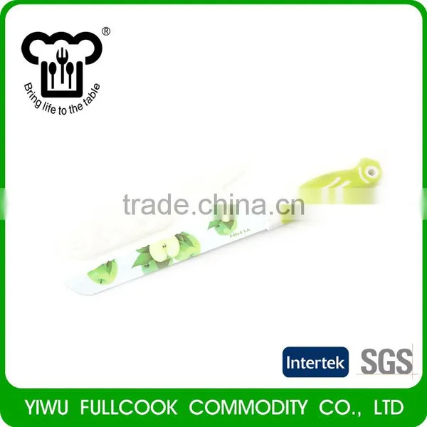 Latest Arrival Fruit Pattern Colored Stainless Paring Fruit Knife With Cover photo-2