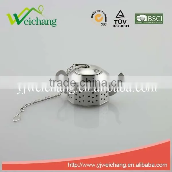 WCTS182A Good Quality Hot Sale Stainless Steel Teapot Shape Funny Shape Tea Ball Tea Infuser photo-2