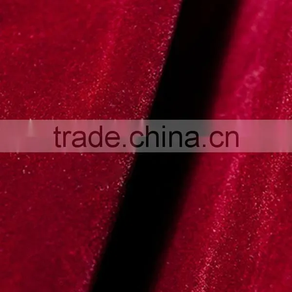 OEM Service High Quality Pleated Red Velvet Skirt photo-3