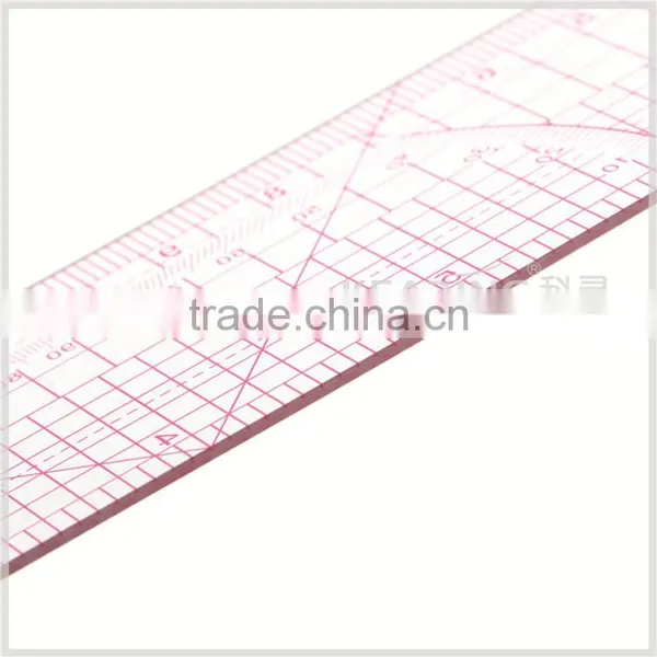 Kearing Brand Sandwich Line Printing 20cm&8" 1.2mm Thick Sewing Garment Painting Grading Ruler #B-56 photo-6