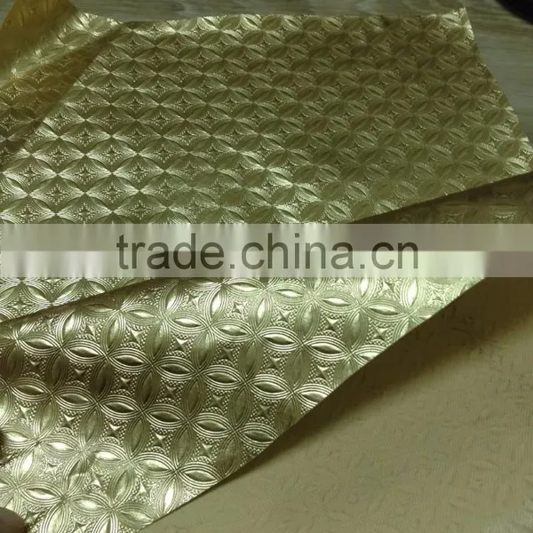 Metallic PVC Artificial Leather Stock Lot For Decorative photo-3