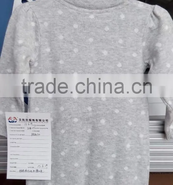 (KD038)hot Sale Jacquard Kids Chirstmas Sweater photo-6