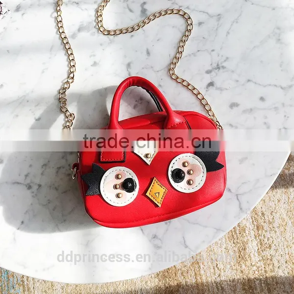 Summer Cartoon Single Shoulder Bags for Girls Red Cute Hand Carry Bag photo-2
