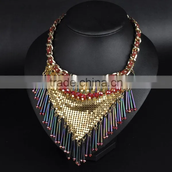 Latest 2016 Pretty Woman Fashion Rib Jewelry Necklace photo-5
