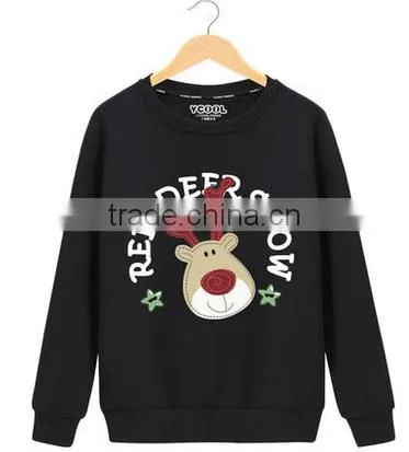 New Designs for Round Neck Sweatshirt of Christmas Style Cheaper Customized photo-2
